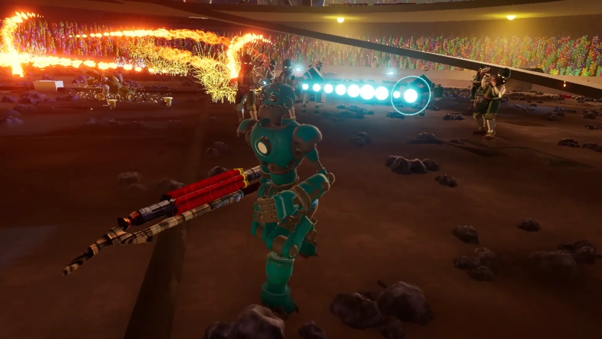 Crazy Arena Chaos: From Prototype to Industry Talks