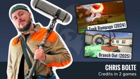 Chris Bolte — games shipped with Dev Pods
