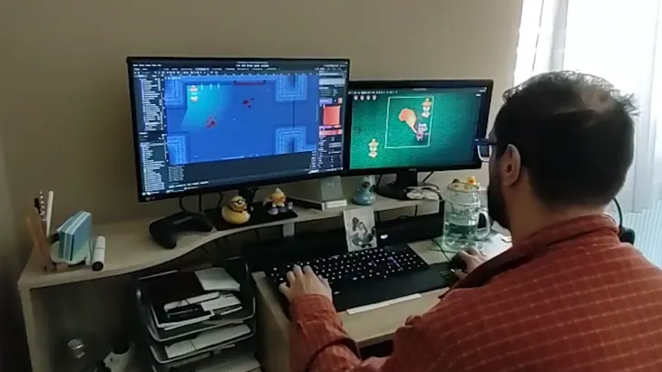 Shadowtail David working